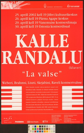 Kalle Randalu : la valse 