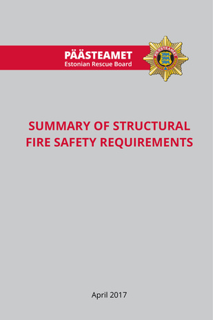 Summary of structural fire safety requirements 