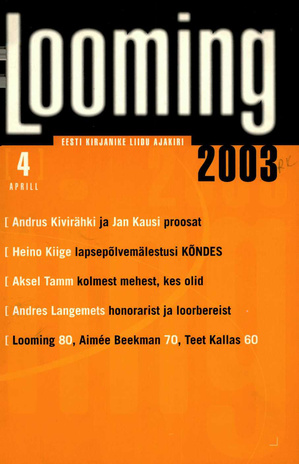 Looming ; 4 2003-04
