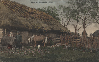 Vana talu Läänemaal 1913