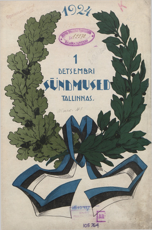 1. detsembri sündmused Tallinnas : 1924 