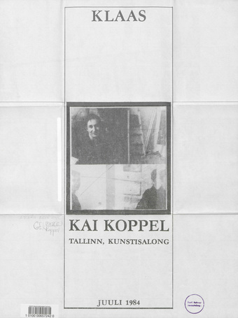 Kai Koppel : klaas : Tallinn, Kunstisalong, juuli 1984