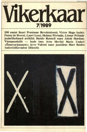 Vikerkaar ; 7 1989