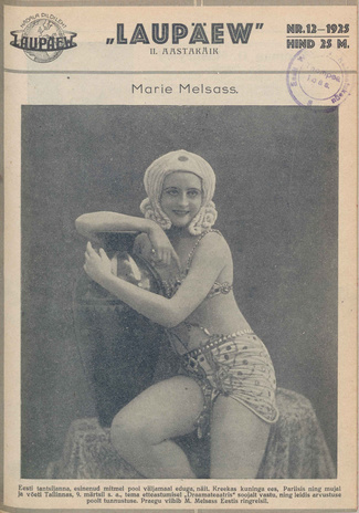 Laupäev : nädala pildileht ; 12 1925