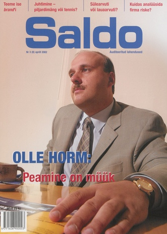 Saldo : äriklassi ajakiri ; 3 (8) 2002-04