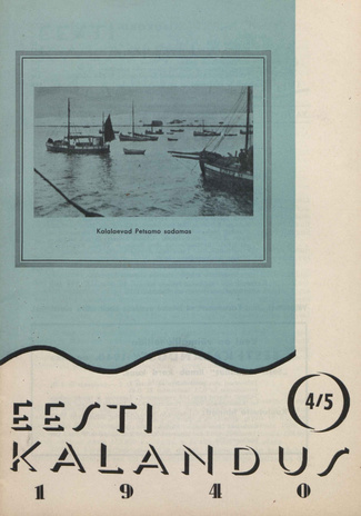 Eesti Kalandus : kalanduslik kuukiri ; 4/5 1940-04/05