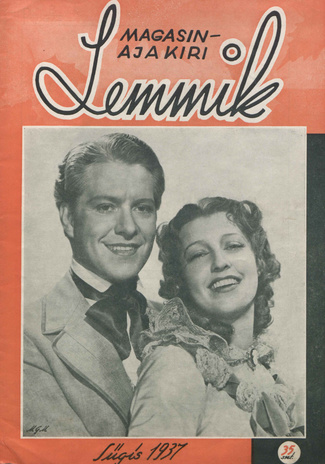 Lemmik : magasin-ajakiri ; 2 1937-09