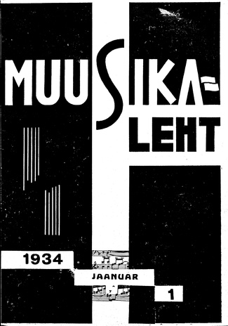 Muusikaleht ; 1 1934-01