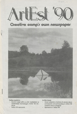 ArtEst'90 : creative camp's own newspaper : rahvusvaheline kunstilaager ja -näitus
