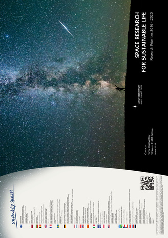 Space research for sustainable life : research priorities 2016-2020 