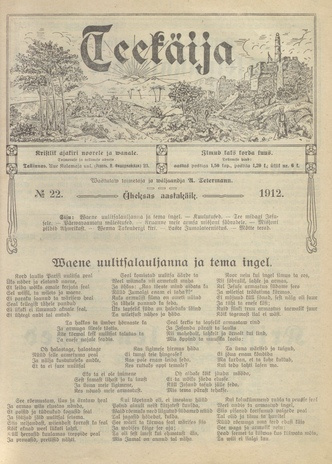 Teekäija : Eesti Baptisti Koguduse Ühenduse häälekandja ; 22 1912
