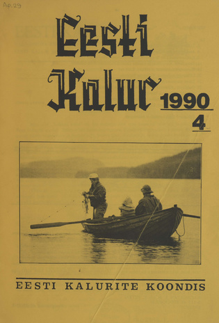 Eesti Kalur ; 4 1990 sügis
