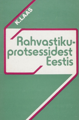 Rahvastikuprotsessidest Eestis 