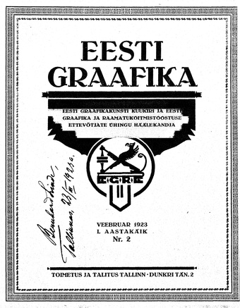 Eesti Graafika ; 2 1923-02