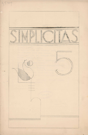 Simplicitas ; 5 1931