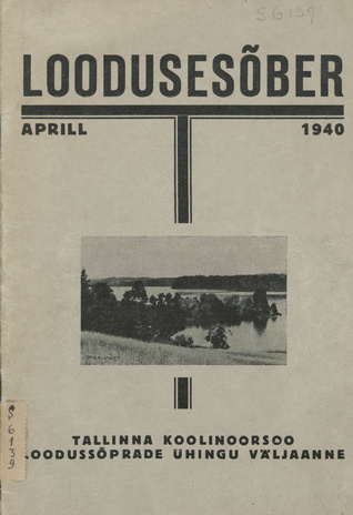 Loodusesõber ; 1 1940-04