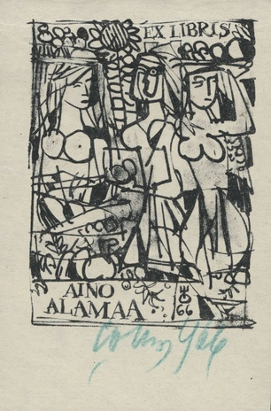 Ex libris Aino Alamaa 