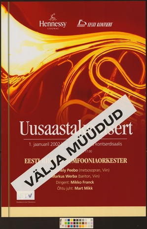 Uusaastakontsert : Eesti Riiklik Sümfooniaorkester