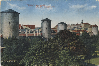 Tallinn : linnamüür = die alte Stadtmauer