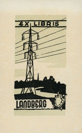 Ex libris Landberg 
