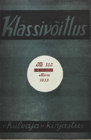 Klassivõitlus ; 153 1933-03