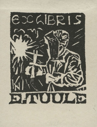 Ex libris E. Tuule 