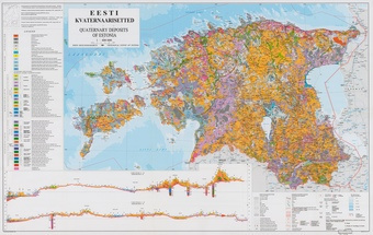 Eesti kvaternaarisetted = Queternary deposits of Estonia 