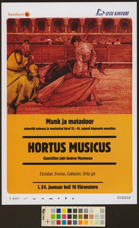Hortus Musicus : munk ja matadoor 