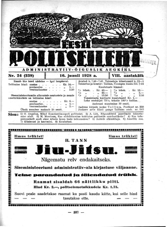 Eesti Politseileht ; 24 1928