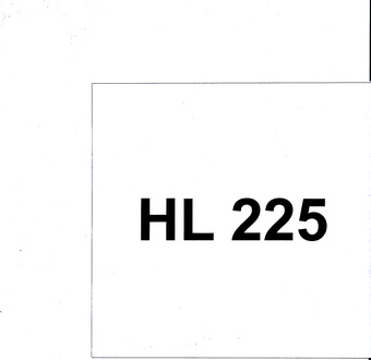 HL 225 : Eesti Muusikafondi heliarhiiv