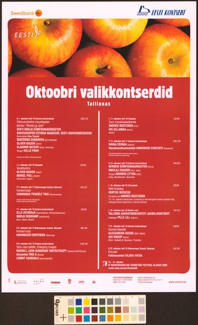 Oktoobri valikkontserdid Tallinnas 