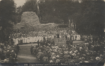VIII Järwamaa laulupidu Paides 29.VI.1924