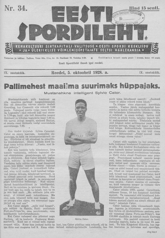 Eesti Spordileht ; 34 1928-10-05