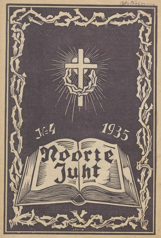 Noorte juht : Eesti ev.-lut. kiriku noorte häälekandja ; 4 1935-04-05