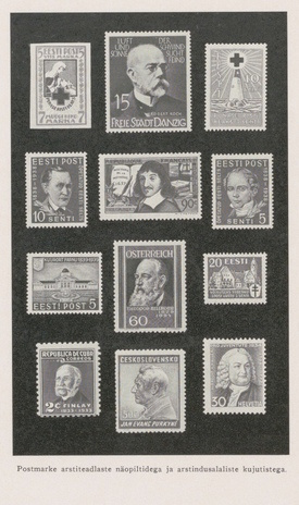 Arstiteadust postmarkidel : (postmargi 100-aastase juubeli puhul)