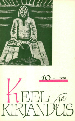 Keel ja Kirjandus ; 10 1976-10