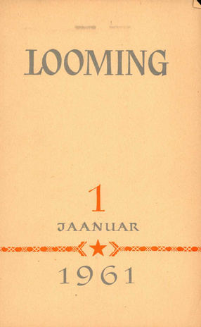 Looming ; 1 1961-01