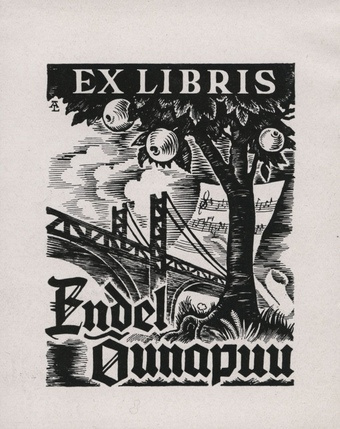 Ex libris Endel Õunapuu 