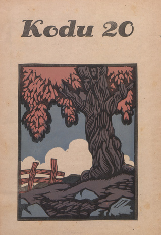 Kodu : perekondlik kirjanduse, teaduse ja kunsti ajakiri ; 20 1932-10