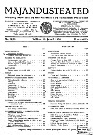 Majandusteated ; 24-25 1936-06-16