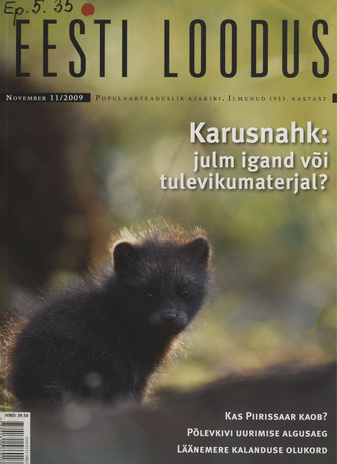 Eesti Loodus ; 11 2009-11