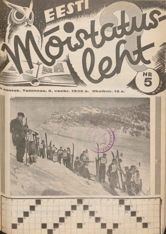Eesti Mõistatusleht ; 5 1935-02-05