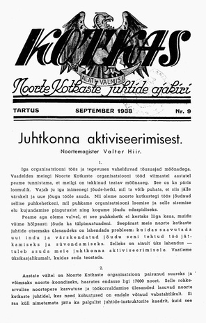 Kotkas ; 9 1938-09