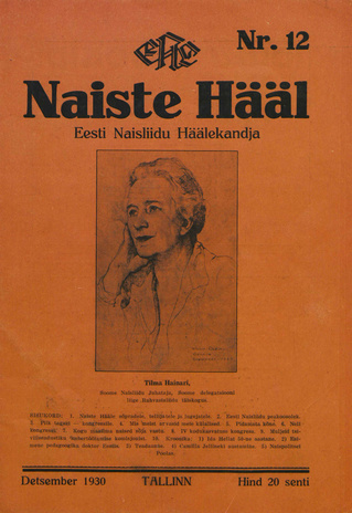 Naiste Hääl ; 12 1930-12