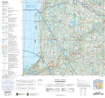 Helicopter chart 1:250 000 : series M551A. 7, Valmiera 