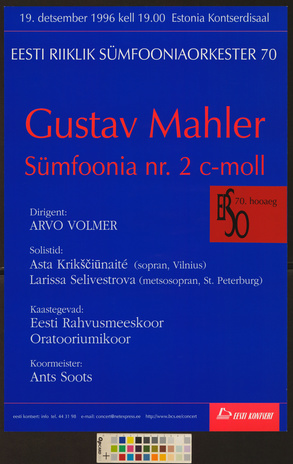 Gustav Mahler sümfoonia nr. 2 c-moll 