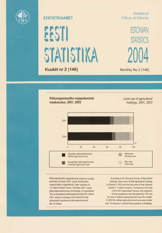 Eesti Statistika Kuukiri = Monthly Bulletin of Estonian Statistics ; 2(146) 2004-03