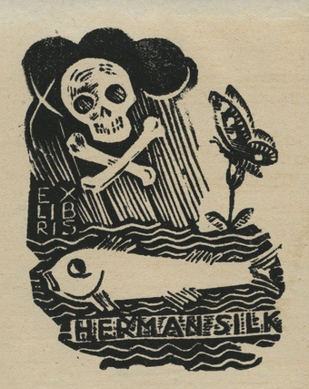 Ex libris Herman Silk 