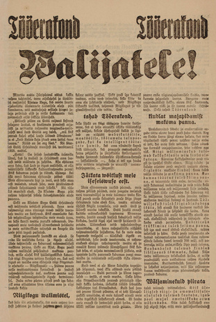 I Riigikogu valimised 27.-29.novembril 1920.a.