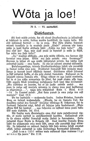 Wõta ja loe ; 3 1937